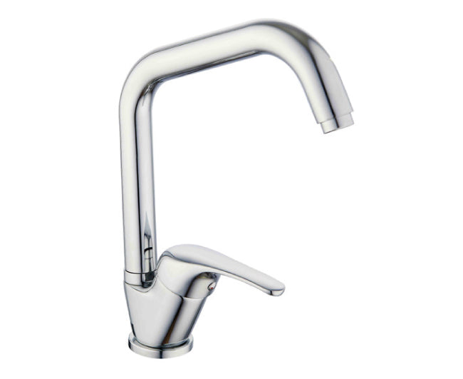 ambra rubinetterie monocomando lavello ambra con canna alta serie blu 2 modello cromato codice blu2 0521ca ean 8054602005217