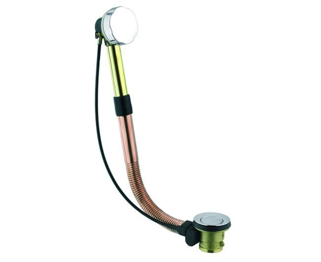 ambra water colonna scarico vasca ambra water automatico a sedere ottone cromato codice silfras ean 8054602005675