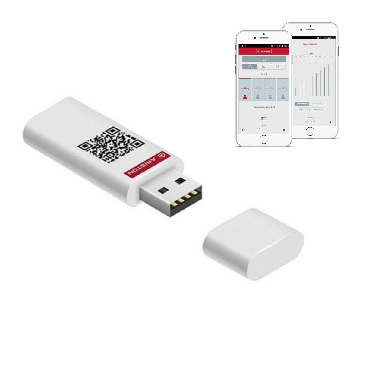 ariston smart key controllo interfaccia wi fi opzionale per climatizzatori ariston