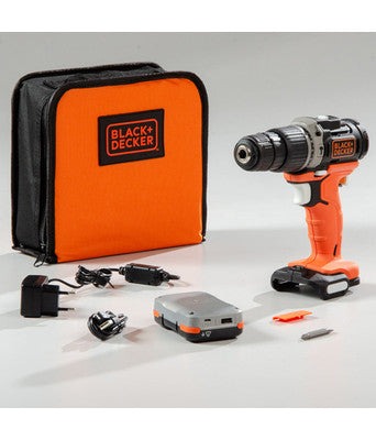 black decker trapano black decker 12 vp 15 ah modello bdchd12s1