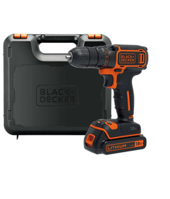 black decker trapano black decker 18v 15ah litio modello bdcdc18k