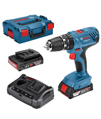 bosch trapano bosch b 2 batterie gsb18v 21 2 ah