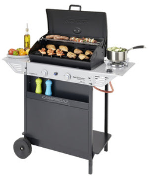 campingaz barbecue campingaz xpert200ls rocky grill compatto a 2 bruciatori 94134