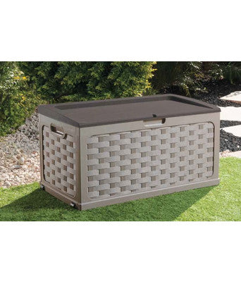 cassapanca con seduta cm 117x56x58h marrone