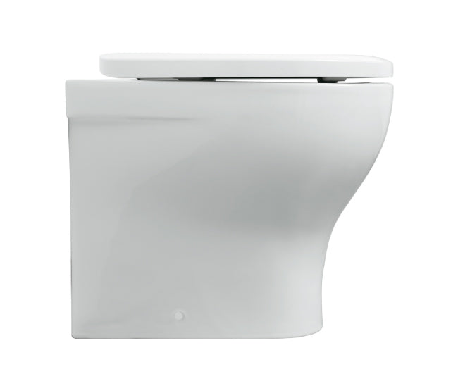 ceramica azzurra vaso azzurra filo parete con scarico traslato a terra risparmio idrico del 70 serie pratica ean 8059173999040