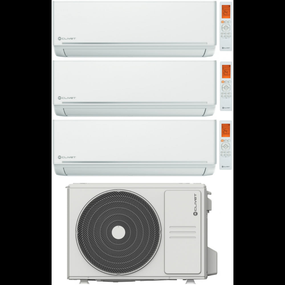 clivet climatizzatore condizionatore clivet trial split inverter ezcool 9000900012000 btu con mu2 y79m wi fi optional 9912