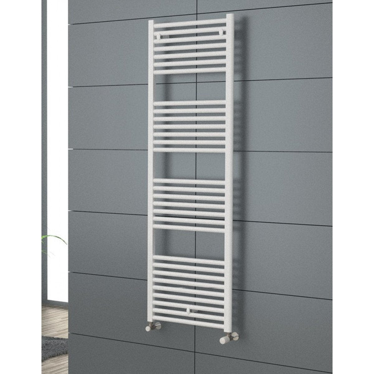 cordivari area occasioni termoarredo scaldasalviette cordivari modello lisa 22 in acciaio verniciato bianco 500 x 1732 interasse 450 ao948