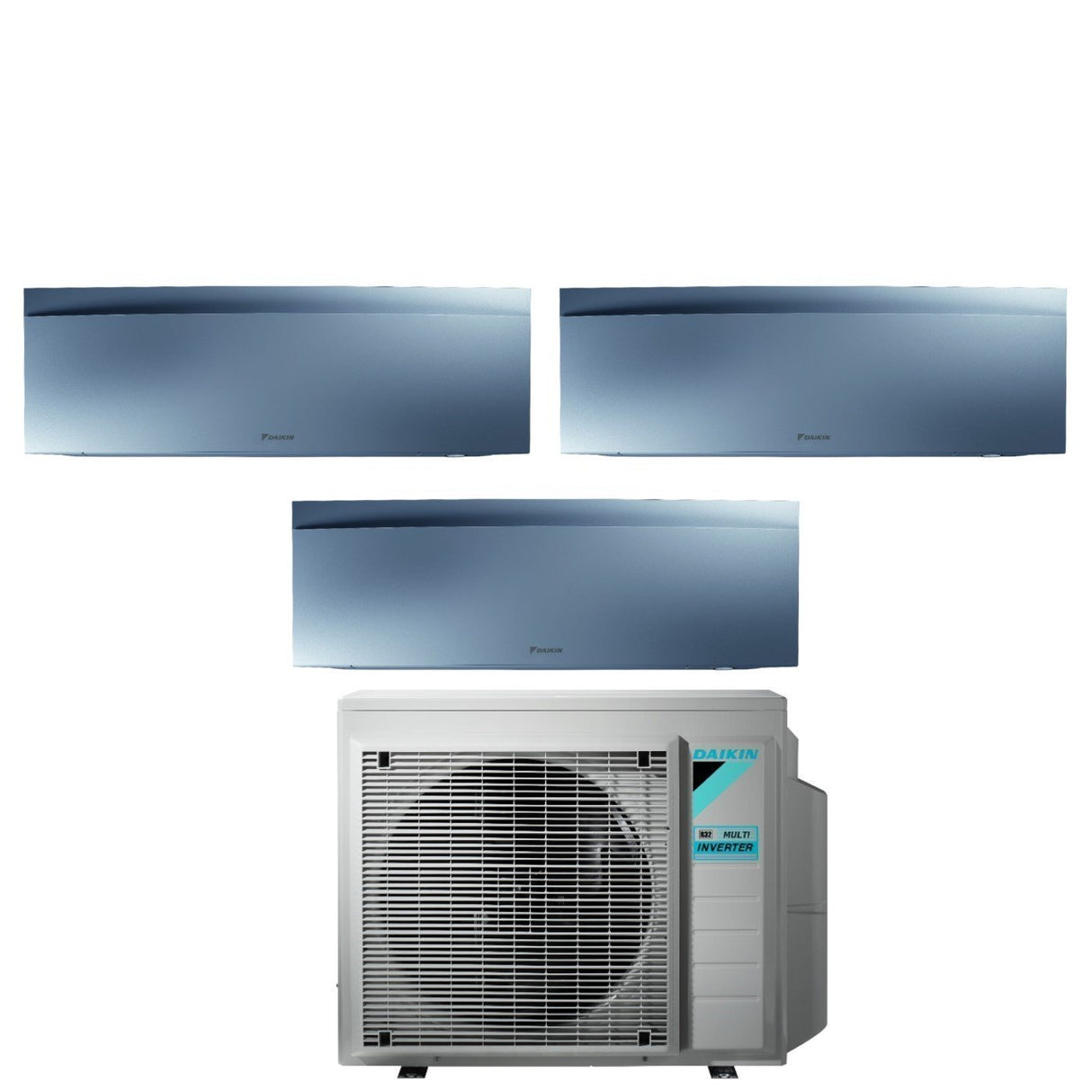 daikin climatizzatore condizionatore daikin bluevolution trial split inverter serie emura silver iii 7712 con 3mxm68n r 32 wi fi integrato 7000700012000 colore argento garanzia italiana