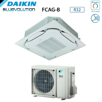 immagine-1-daikin-offerta-climatizzatore-condizionatore-daikin-bluevolution-inverter-a-cassetta-round-flow-24000-btu-fcag71b-rzag71mv1-monofase-r-32-wi-fi-optional-con-griglia-standard-e-comando-a-infrarossi-inclusi