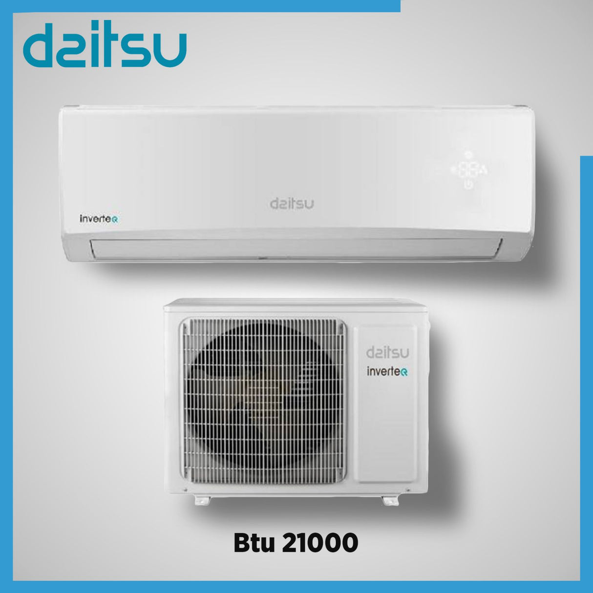 daitsu climatizzatore condizionatore daitsu air inverter 21000 btu asd21ki dc r 32 wi fi optional a ean 8059657005601
