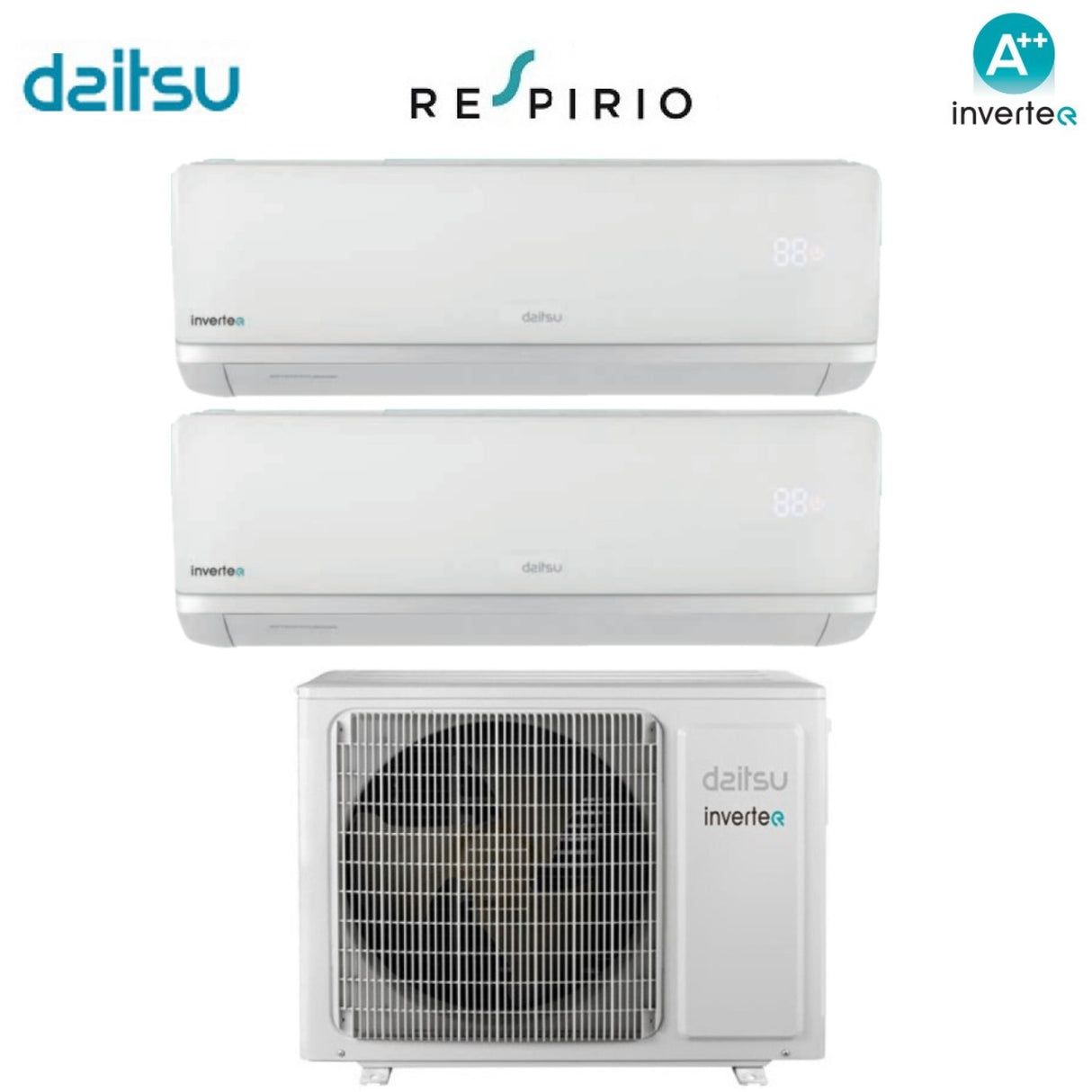 daitsu climatizzatore condizionatore daitsu gruppo fujitsu dual split inverter 912 asd912ui r410 900012000 ean 8059657009036