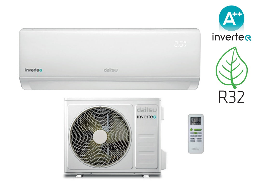 daitsu climatizzatore condizionatore daitsu inverter linea dr 9000 btu ds 9kidr dos 9kidr r 32 wi fi optional aa