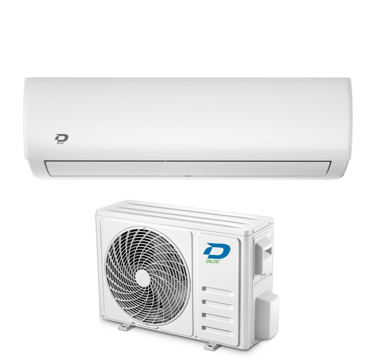 diloc climatizzatore condizionatore diloc inverter jessica white 24000 btu d jessica 24000 r 32 wi fi integrato bianco aa