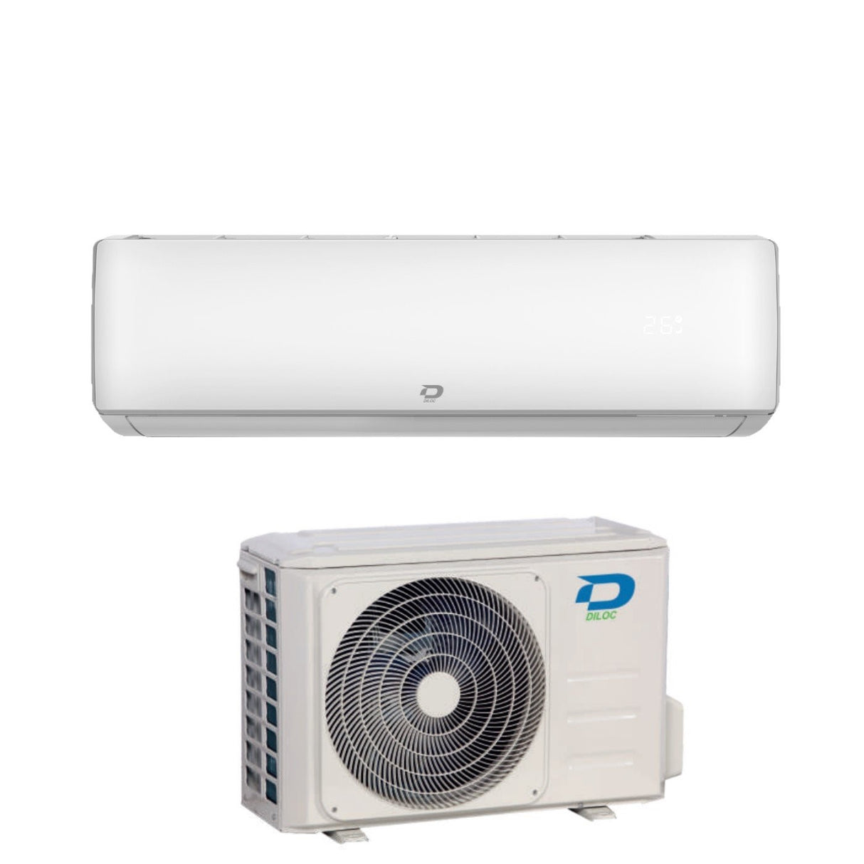 diloc climatizzatore condizionatore diloc inverter serie sky plus 9000 btu d sky9000 r 32 wi fi integrato a novita ean 8059657003485