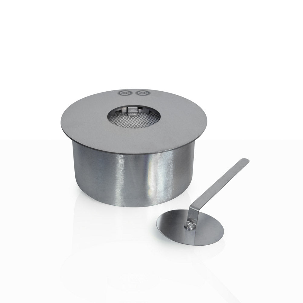 divina fire bruciatore tondo per camino a bioetanolo biocamino inox 25 lt d 25 cm ean 8056157806042