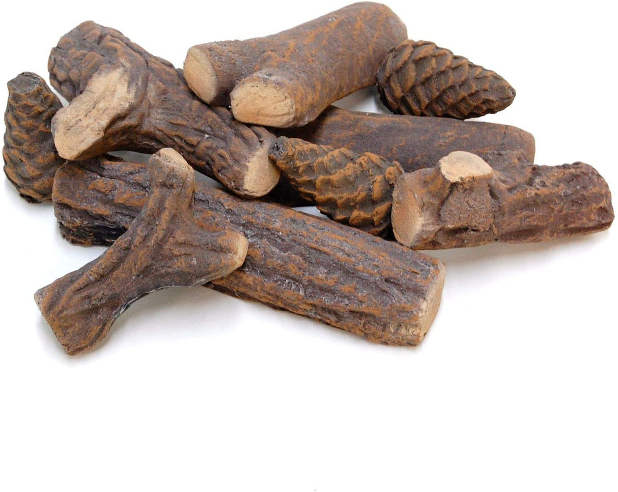 divina fire set 9 pz legnetti in ceramica legna per camino a bioetanolo accessori per biocamino ean 8056157804161