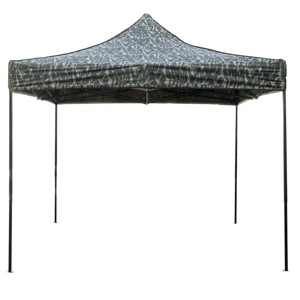 divina garden gazebo richiudibile pieghevole 3 x 3 mimetico ricoperto in pvc impermeabile ean 8053323389934