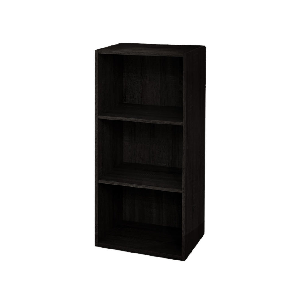 divina home libreria in legno 3 ripiani scaffale wenge l 40 x h 29 x h 89 cm ean 8056157803362