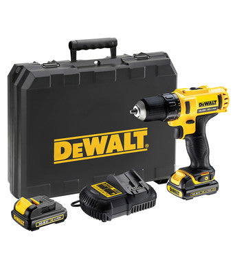 dwalt trapano elettrico dwalt 2 batterie a litio 108v 13ah dcd710c2