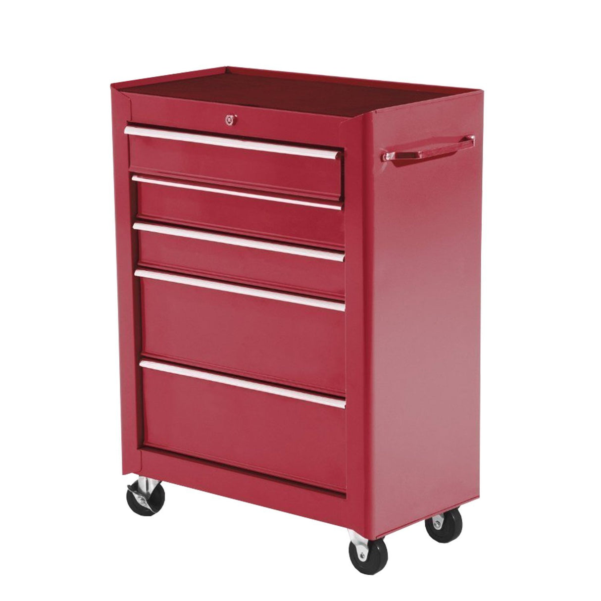 easycomfort easycomfort carrello porta utensili attrezzi con cassettiera rosso 61 5 x 33 x 85cm ean 8054144136837