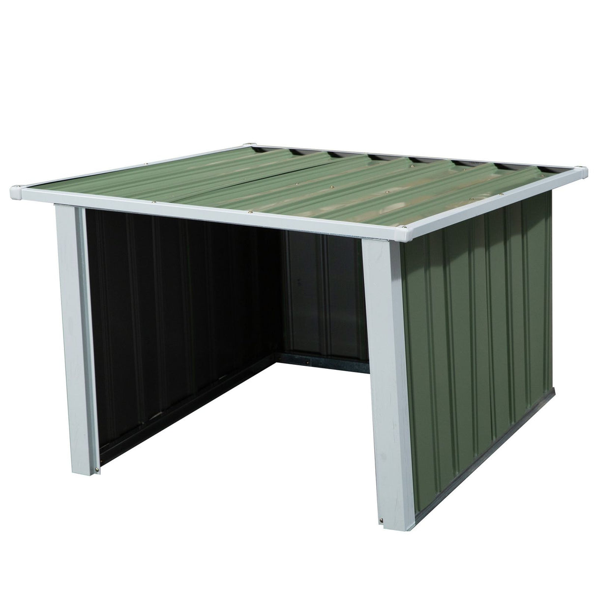 easycomfort easycomfort casetta per robot tagliaerba automatico in acciai tetto inclinato apertura 63cm ean 8054144137865