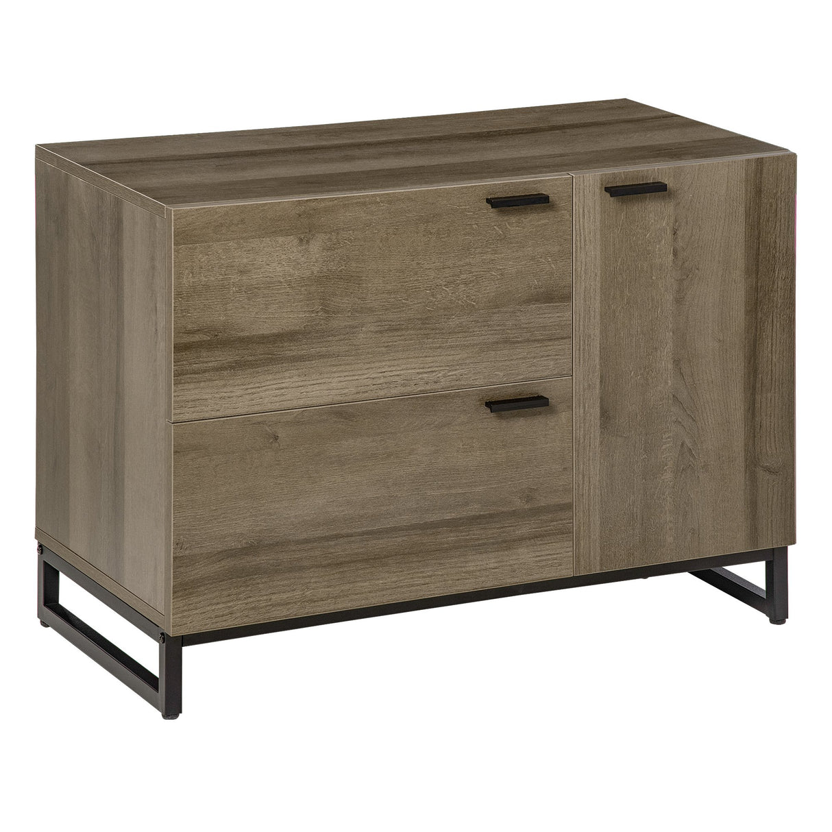 easycomfort easycomfort credenza moderna per salotto o cucina mobiletto multiuso in legno e metallo con 2 cassetti e armadietto 80x41 5x58cm