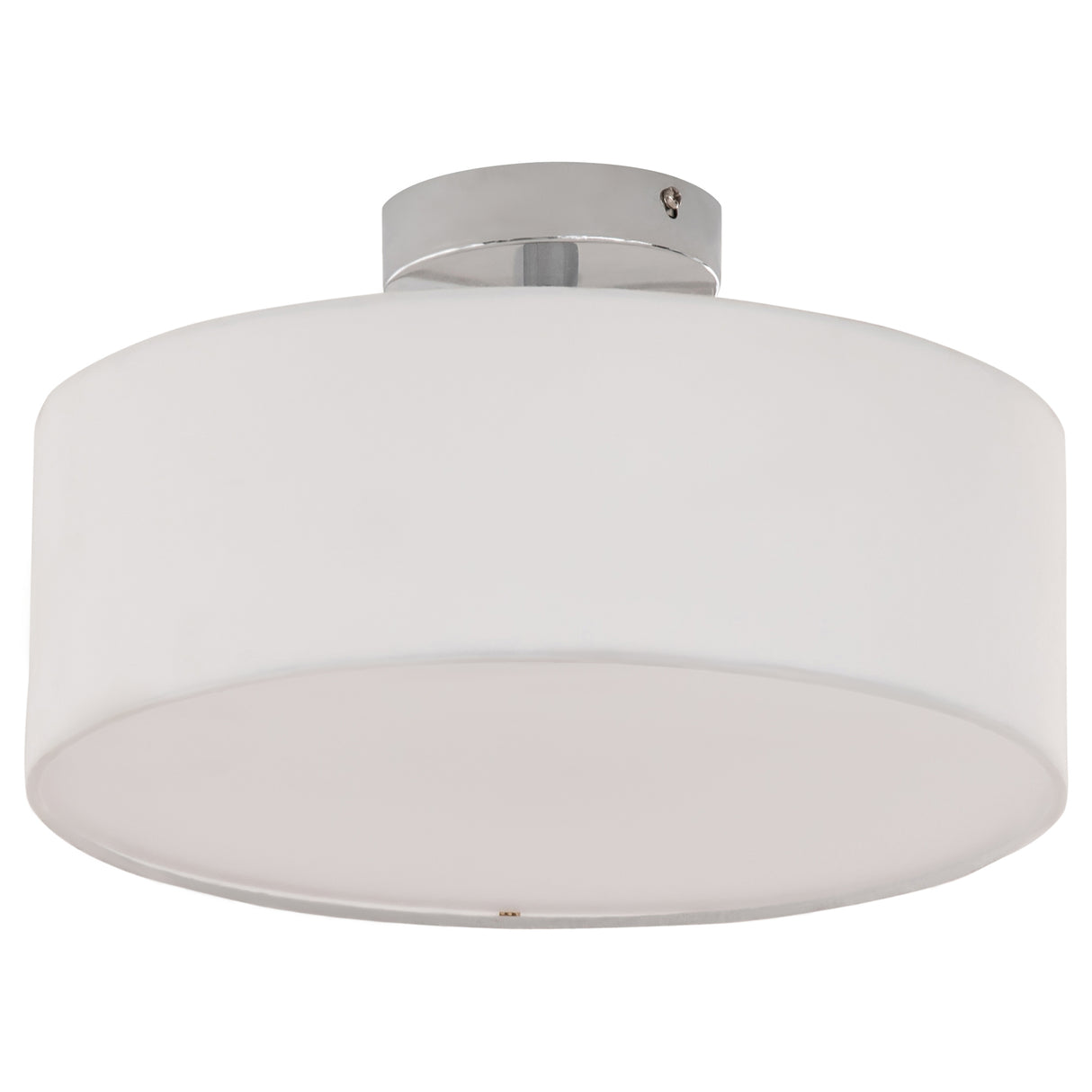 easycomfort easycomfort lampadario a soffitto moderno con paralume in tessuto bianco