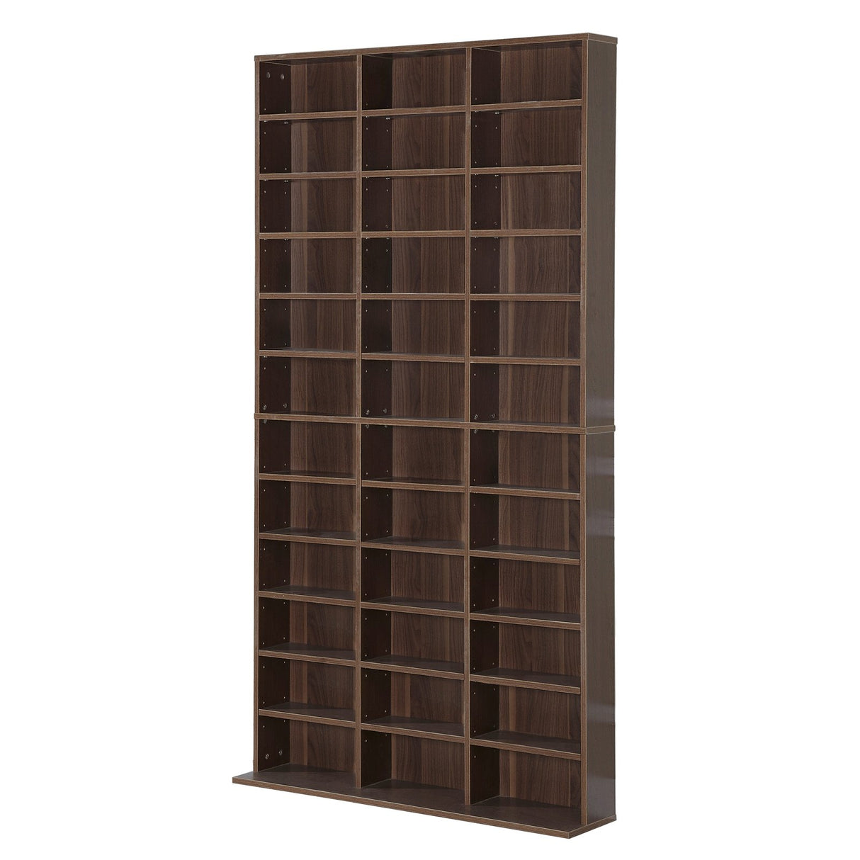 easycomfort easycomfort libreria da muro in legno marrone 195x102x23 5cm ean 8054144135328