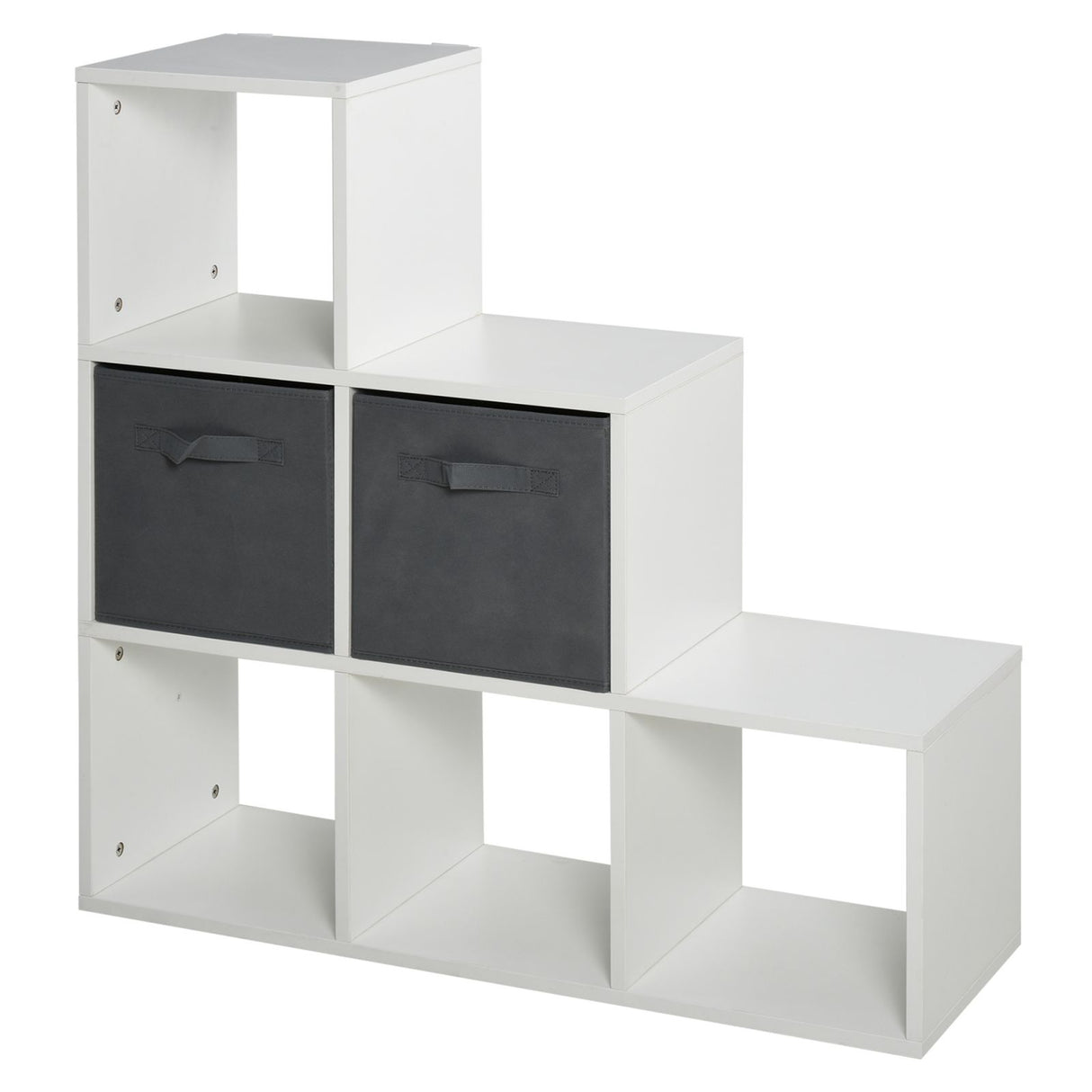 easycomfort easycomfort mobile libreria a 6 cubi con 2 cassetti arredamento ufficio e salotto ean 8054111844796