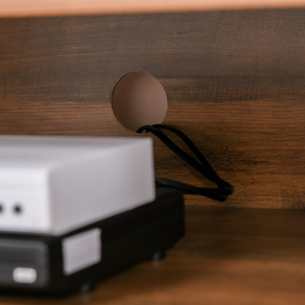 easycomfort easycomfort mobile tv per salotto con 2 armadietti con anta e mensole per tv fino 60 160x39 5x55cm teak e grigio ean 8054144137407