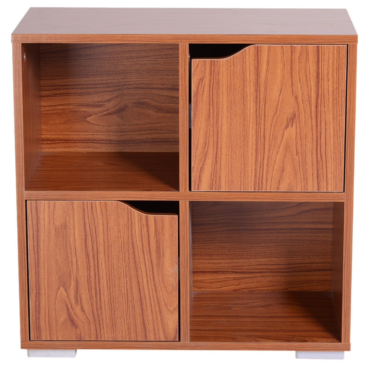 easycomfort easycomfort mobiletto libreria a 4 scomparti in pannelli particelle 60 x 29 x 60cm ean 8054111842235