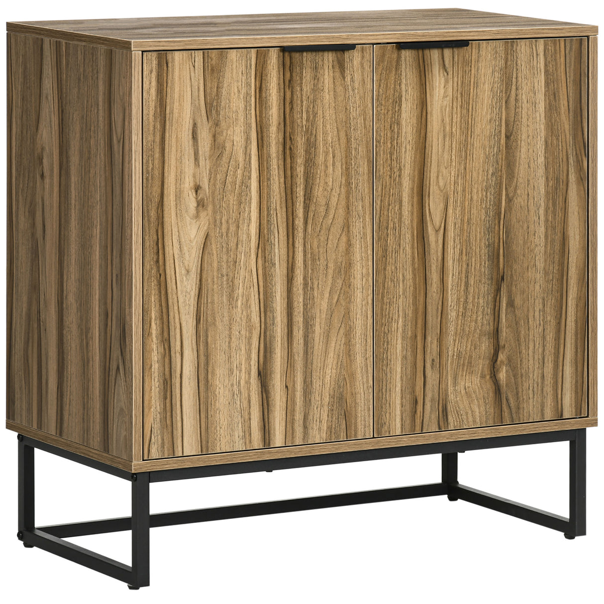 easycomfort easycomfort mobiletto multiuso 2 ante da soggiorno e salotto in legno e metallo 80 x 40 x 80 cm grigio