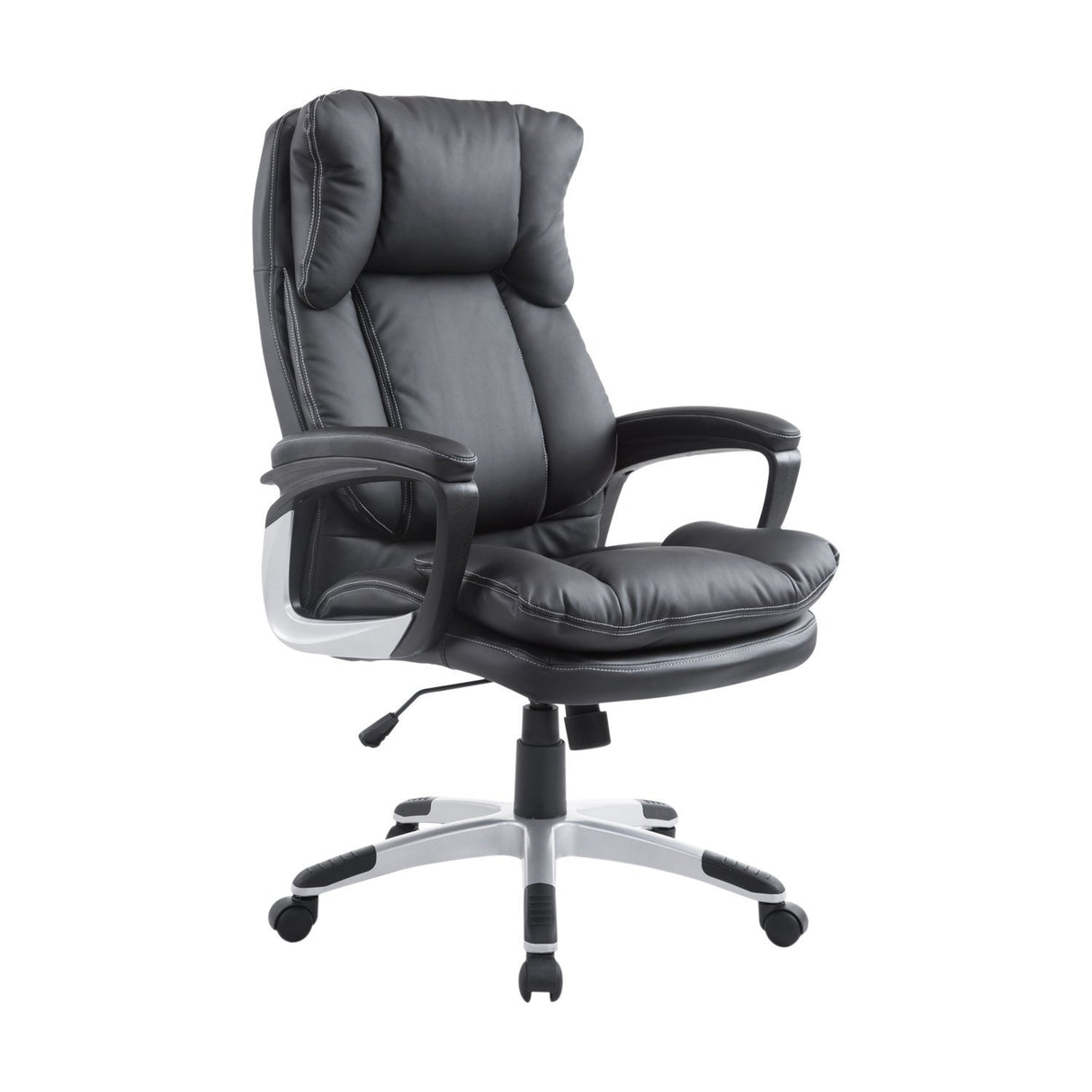 easycomfort easycomfort poltrona da ufficio ergonomica in ecopelle nero ean 8055776912226