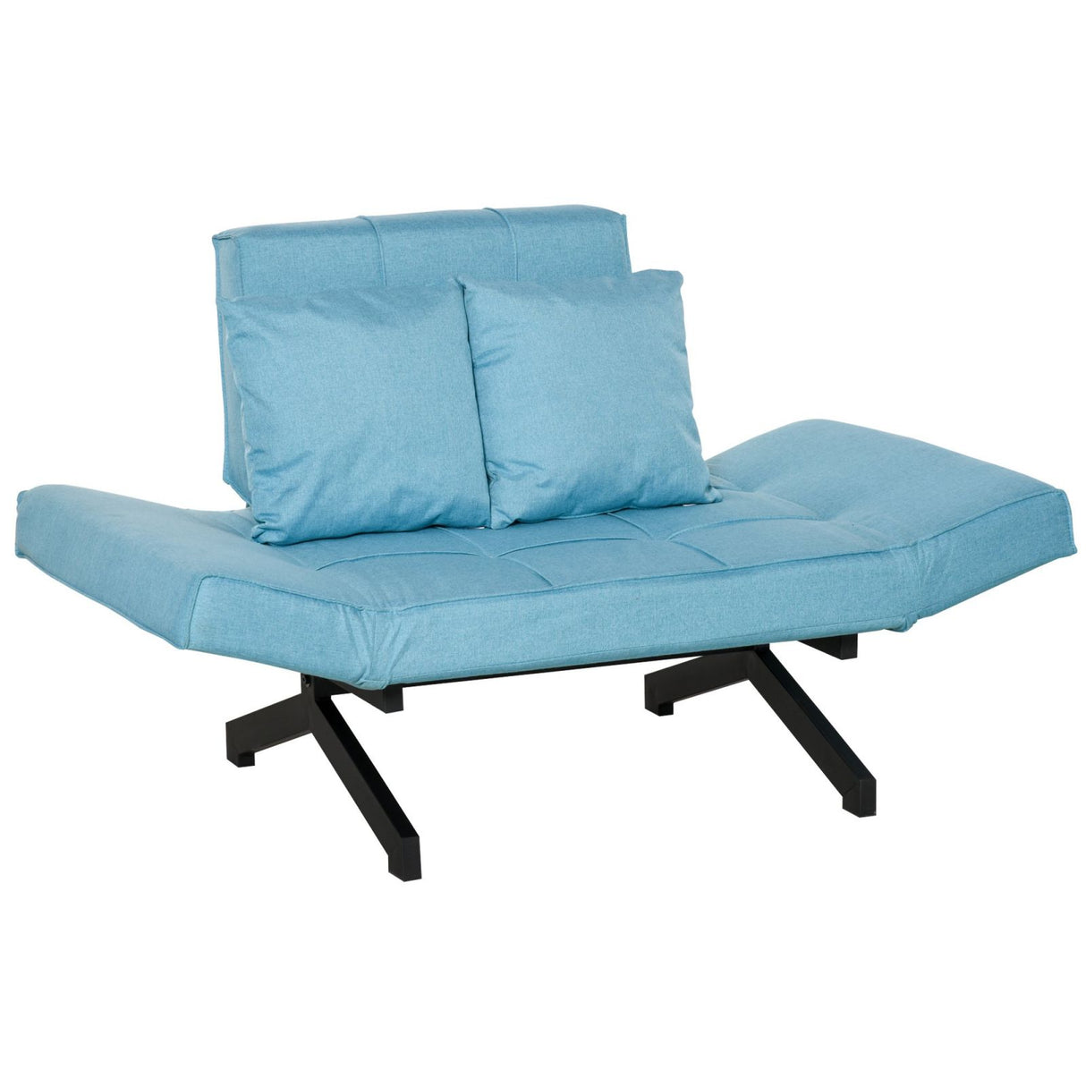 easycomfort easycomfort poltrona letto arredamento moderno per soggiorno e ufficio 87x69x69cm azzurro ean 8055776916279