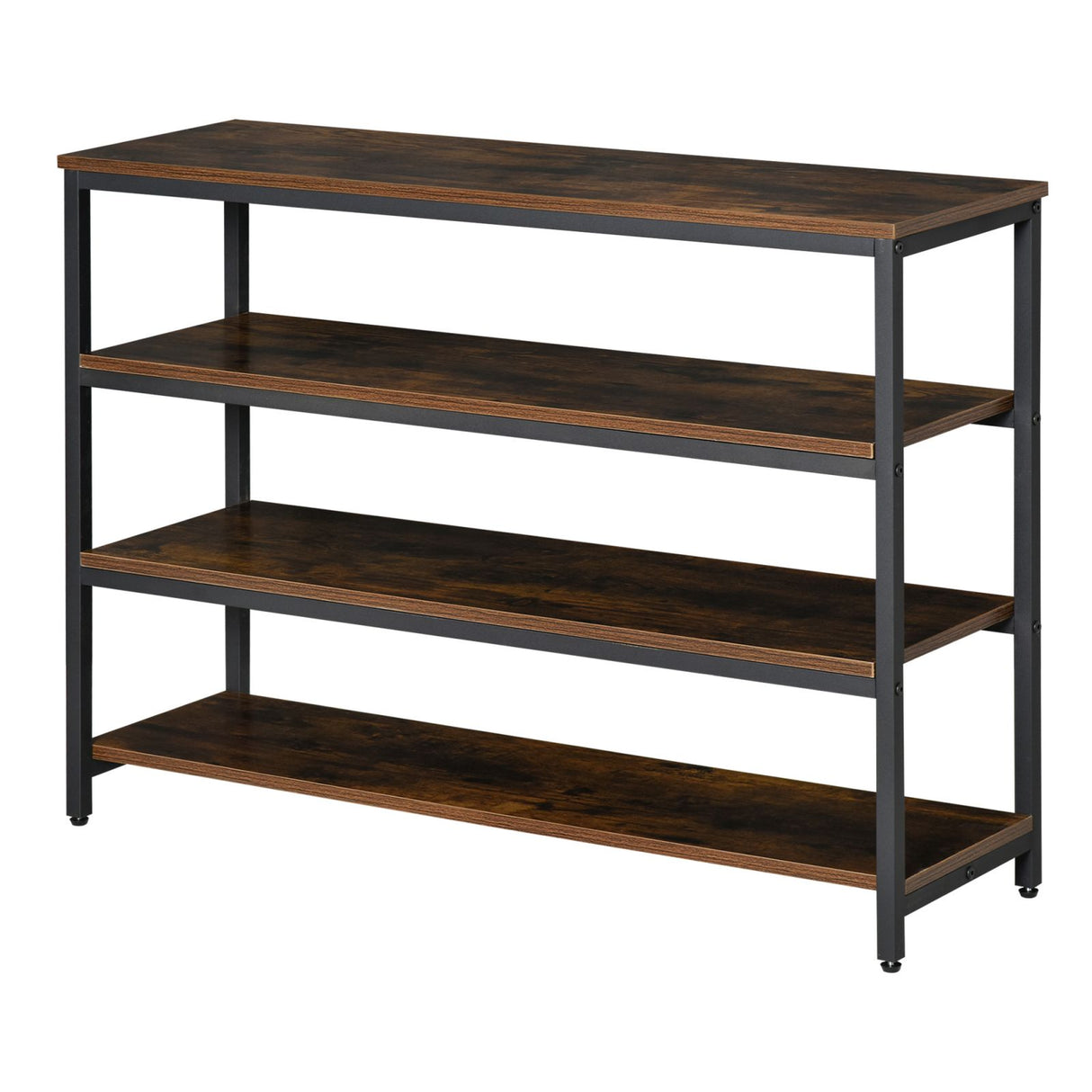 easycomfort easycomfort scaffale design industriale 4 ripiani mobile libreria casa e ufficio ean 8054144131474