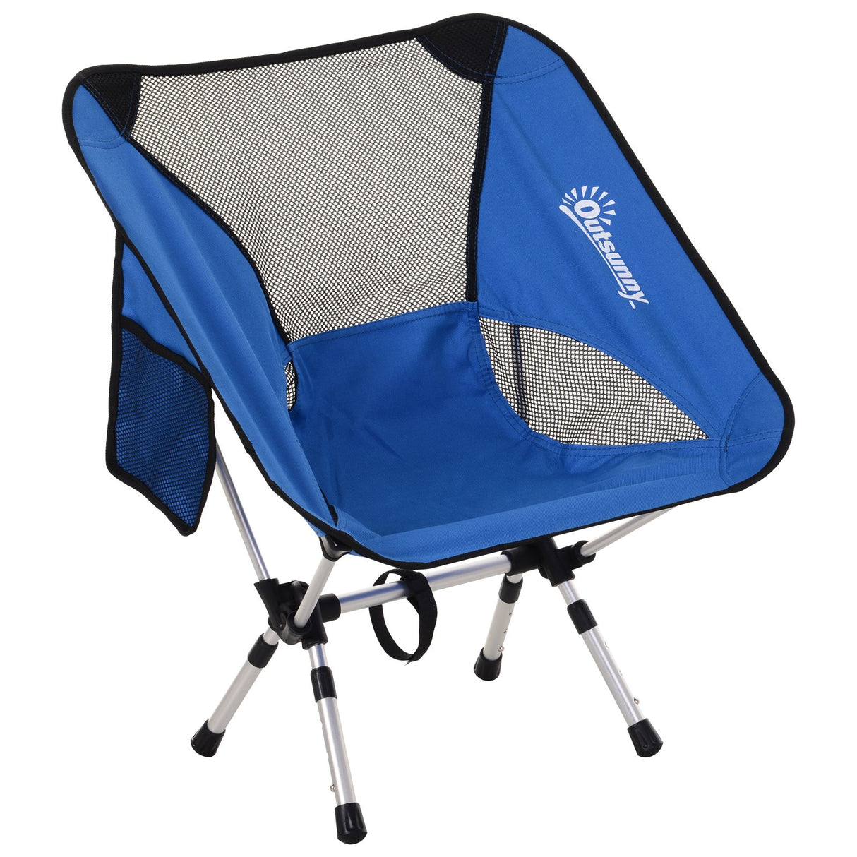 easycomfort easycomfort sedia da campeggio pieghevole con sacca da viaggio blu 58x49x64 cm ean 8054111845748