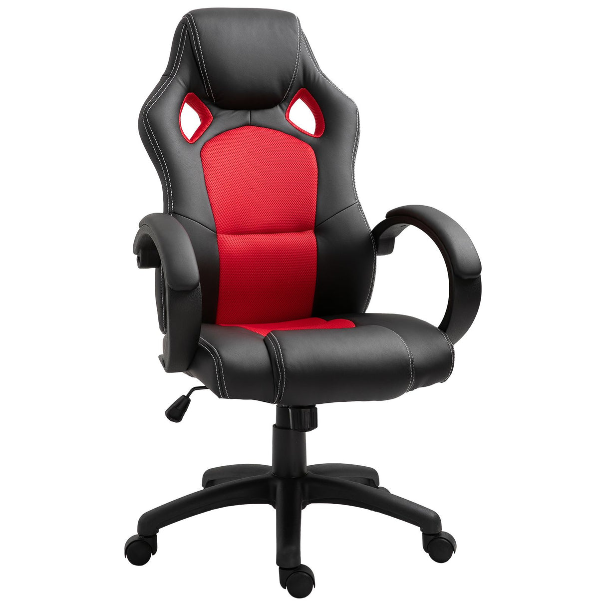 easycomfort easycomfort sedia da ufficio stile gaming rosso e nero