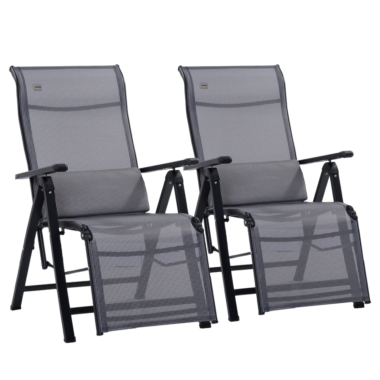 easycomfort easycomfort sedia sdraio da giardino zero gravity set 2 pezzi con schienale regolabile su 9 posizioni e cuscini 65x70x111cm grigio