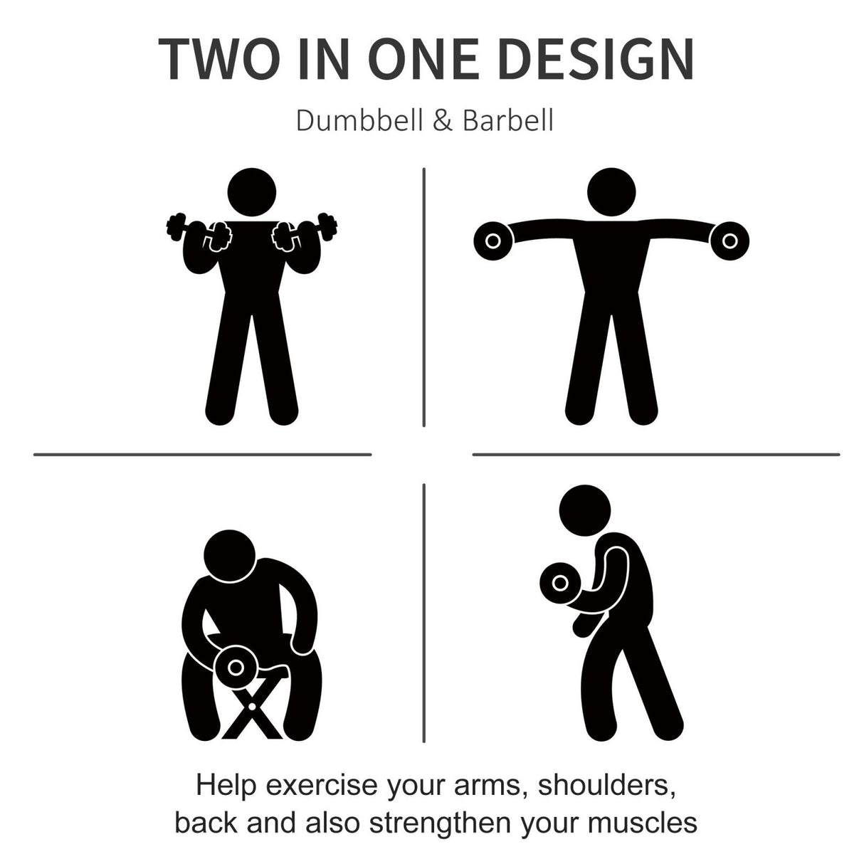 easycomfort easycomfort set 2 manubri convertibili in bilanciere 25kg totali con 12 dischi pesi acciaio e plastica allenamento a casa ean 8054111840484