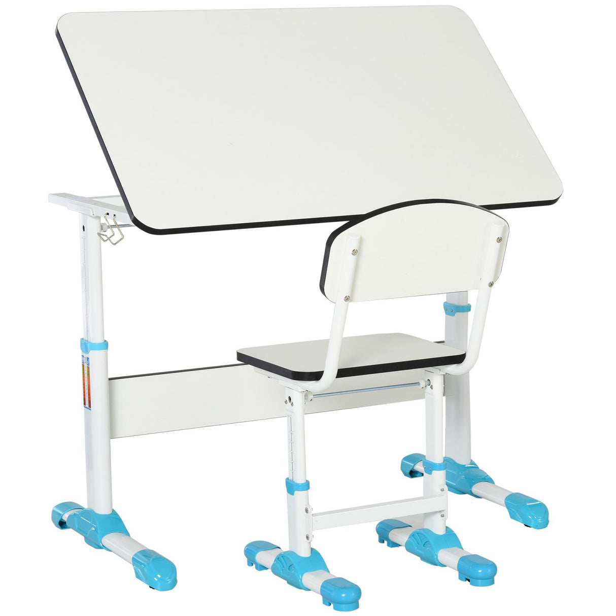 easycomfort easycomfort set scrivania e sedia per bambini altezza regolabile e inclinabile ean 8055776916712