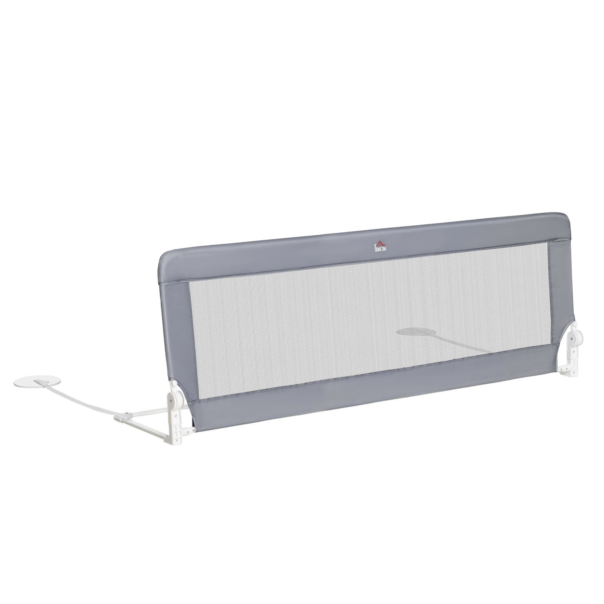 easycomfort easycomfort sponda letto per bambini da 18 mesi barriera di sicurezza universale anticaduta con tessuto a rete 150x40x60cm grigio