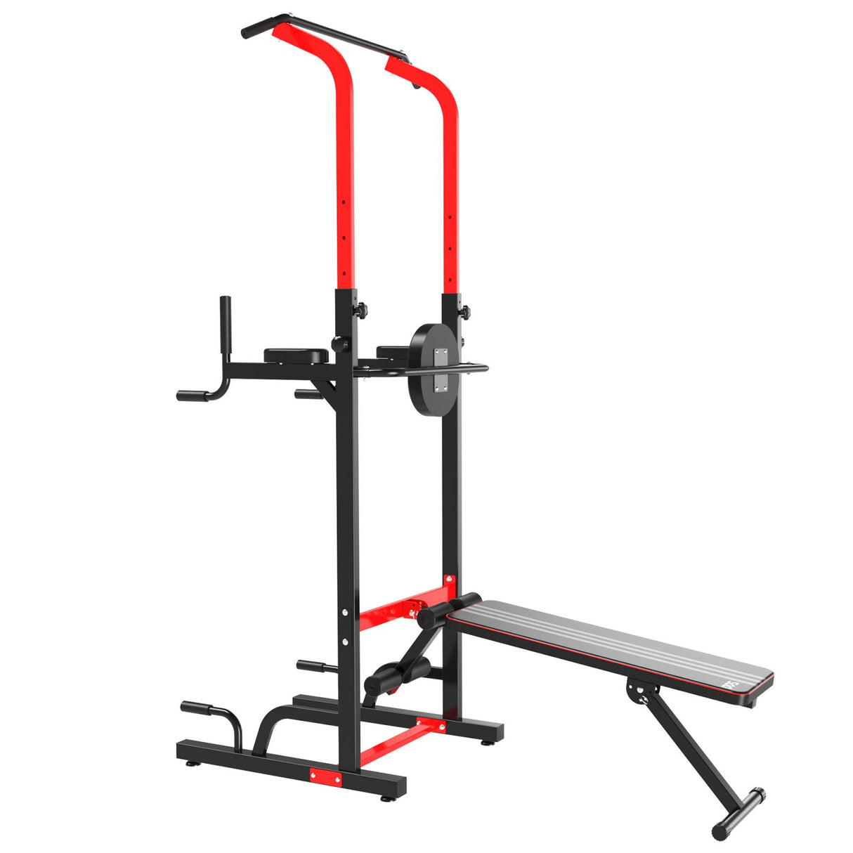 easycomfort easycomfort stazione da fitness pieghevole con altezza regolabile 180 230cm con barra ean 8054144132686