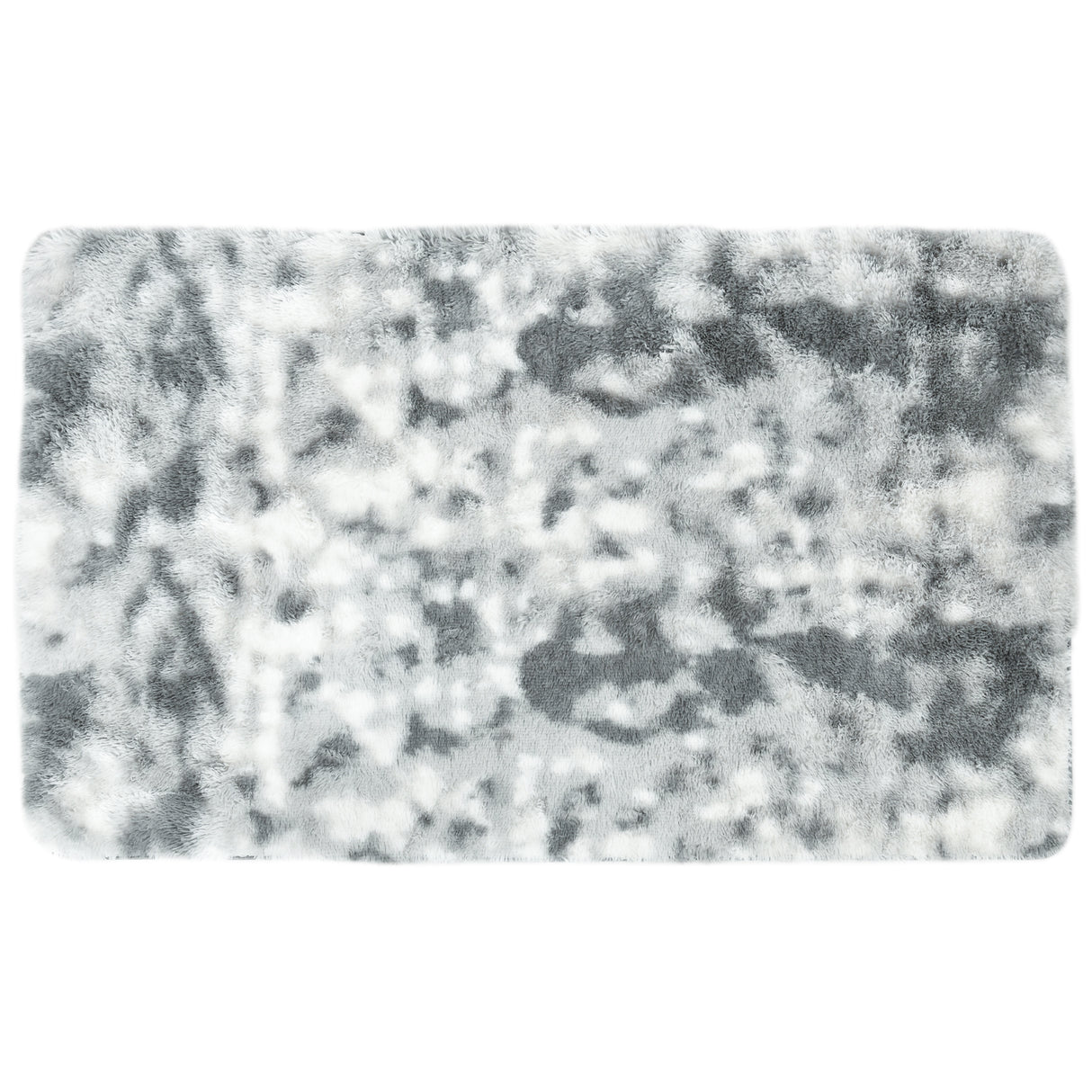 easycomfort easycomfort tappeto moderno in poliestere per camera e salotto 200x120cm grigio chiaro