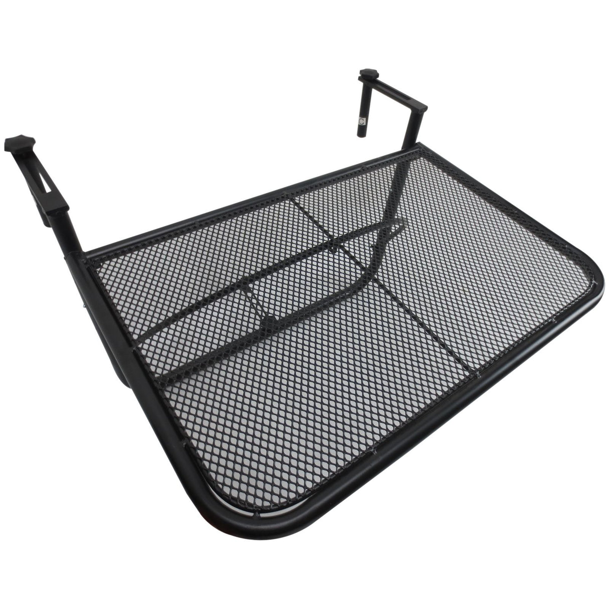 easycomfort easycomfort tavolino da balcone ringhiera appeso braccio e ripiano regolabile nero 60 x 56 5 x 45 cm ean 8054111846509