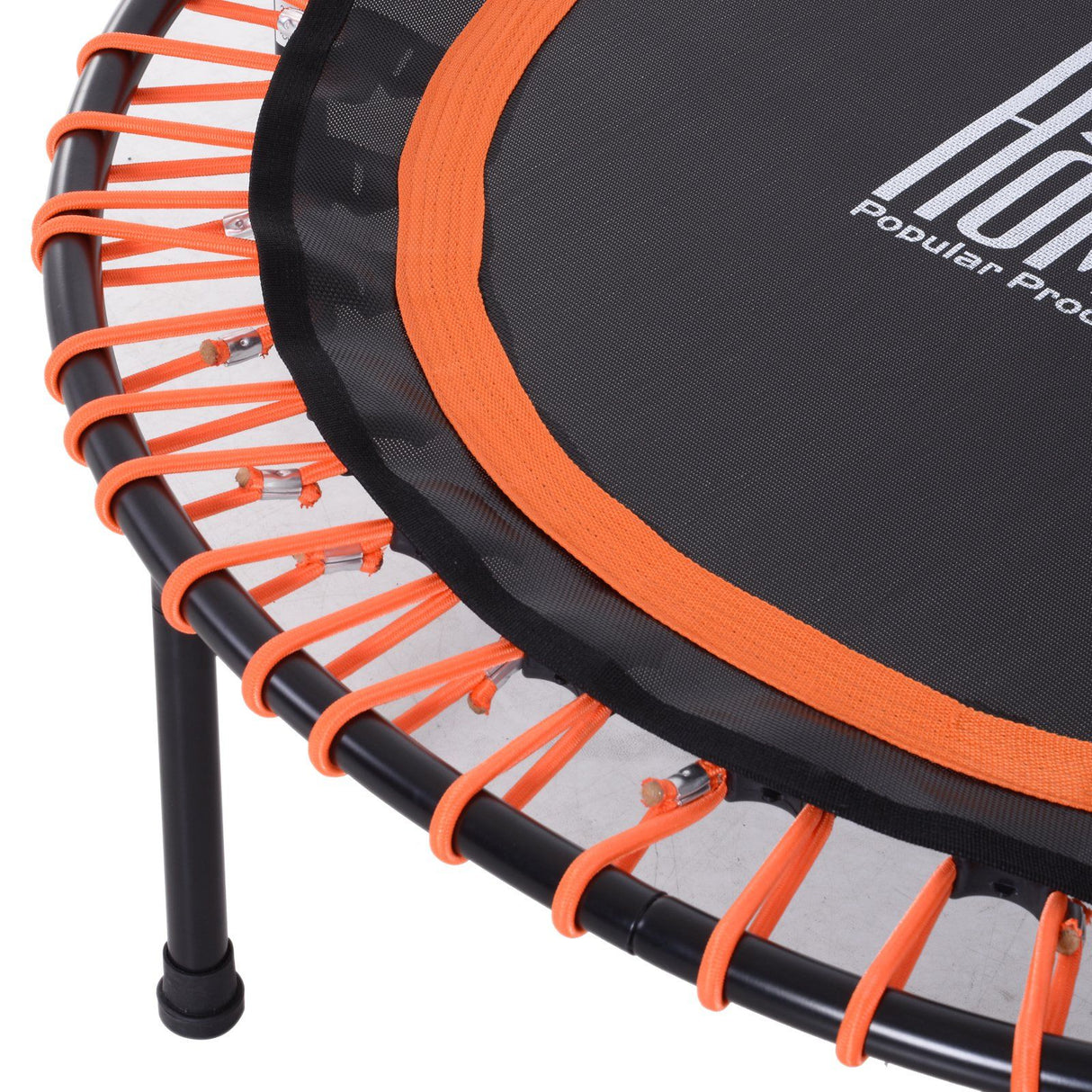 easycomfort easycomfort trampolino elastico fitness per interno e esterno nero e arancione 101 6 x 25 cm ean 8054111843713