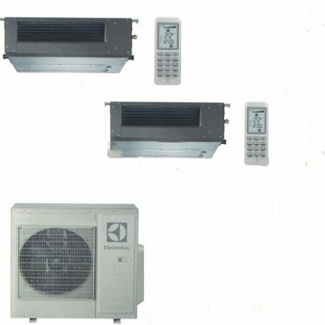 electrolux climatizzatore condizionatore electrolux canalizzabile dual 918 inverter exu27jewi da 900018000 btu