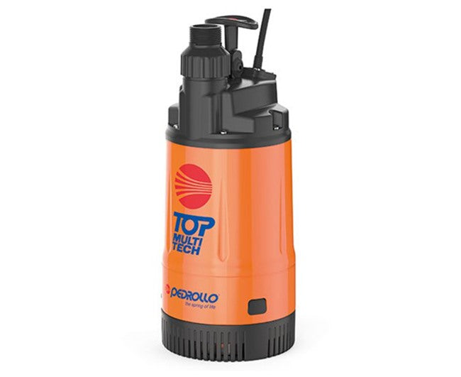 elettropompe pedrollo elettropompa sommergibile multigirante pedrollo automatica per acque chiare top multi tech 2 ean 8058368996789