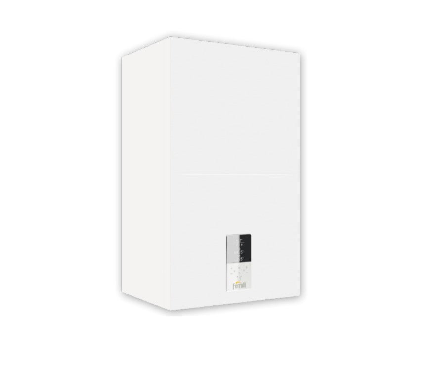 ferroli area occasioni caldaia ferroli a condensazione bluehelix hitech rrt 28 h completa di kit scarico fumi low nox metano o gpl solo riscaldamento novita