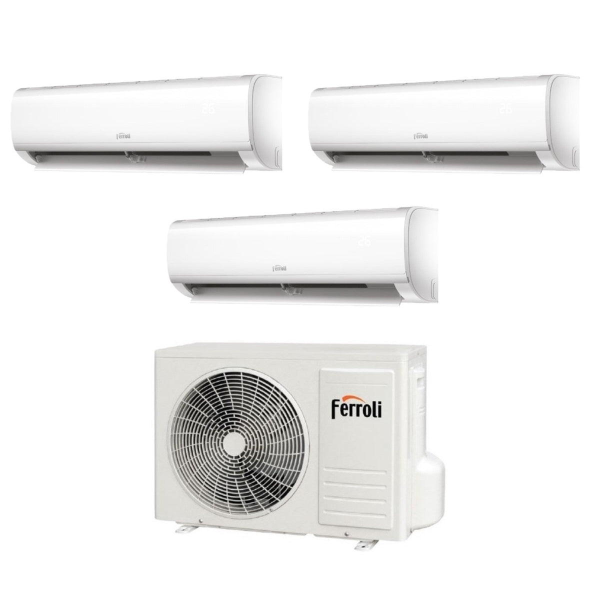 ferroli climatizzatore condizionatore ferroli trial split inverter serie diamant plus m 999 con 21 3 r 32 wi fi integrato 900090009000 novita