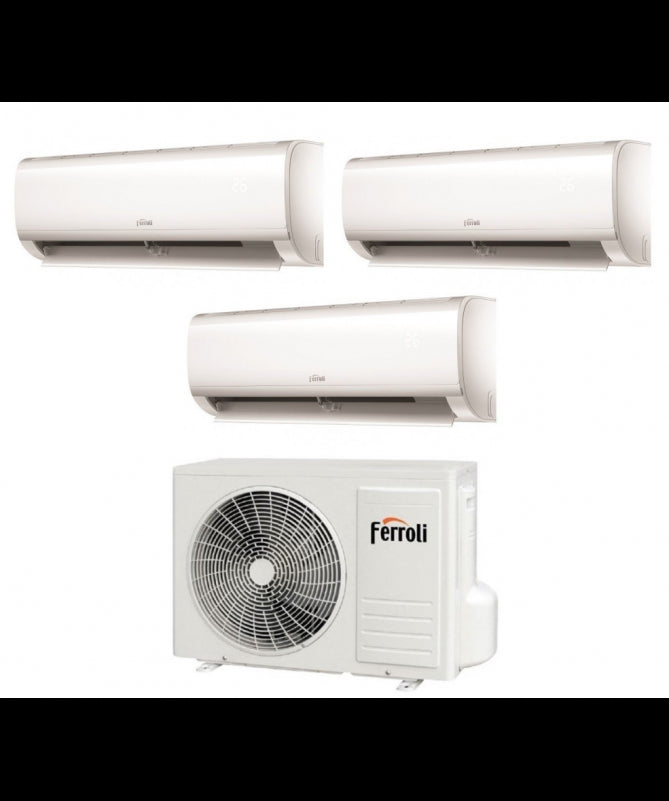 ferroli climatizzatore condizionatore ferroli trial split inverter serie diamant plus s 121212 con 28 4 r 32 wi fi integrato 120001200012000 novita